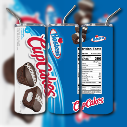 Hostess Cupcakes Tumbler