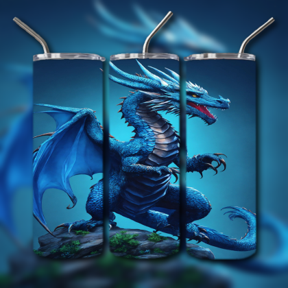 Japanese Dragon Tumbler