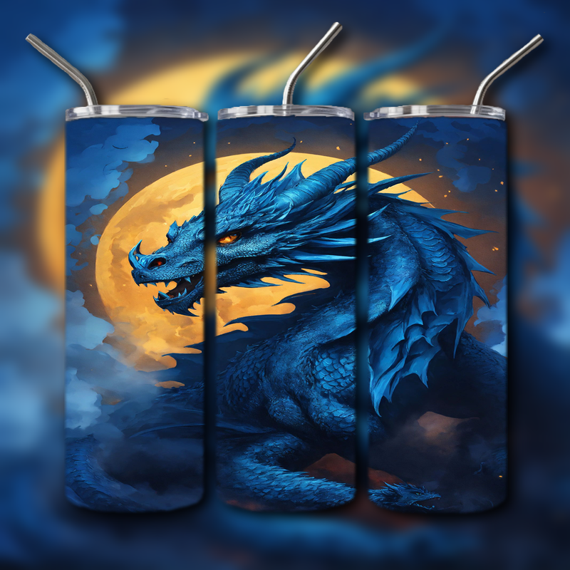 Japanese Dragon Tumbler