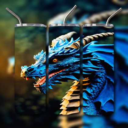 Japanese Dragon Tumbler