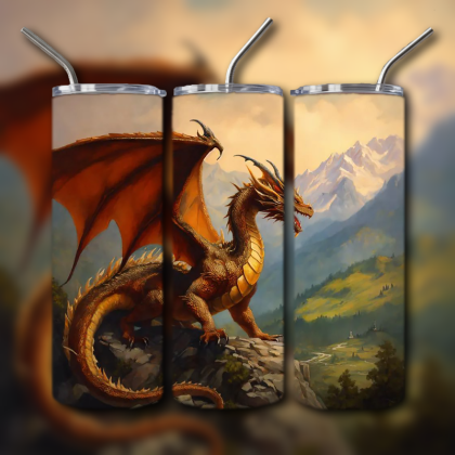 Japanese Dragon Tumbler