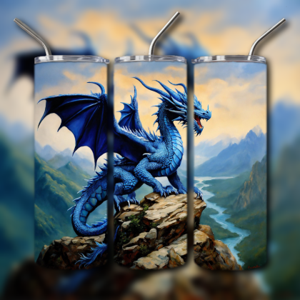Japanese Dragon Tumbler
