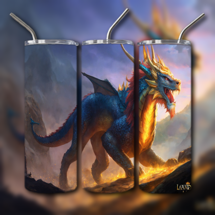 Japanese Dragon Tumbler