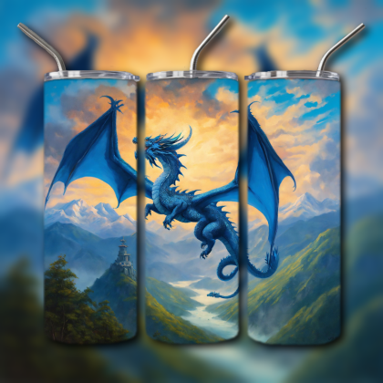 Japanese Dragon Tumbler