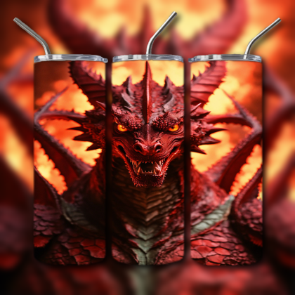 Japanese Dragon Tumbler