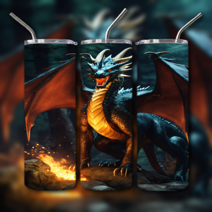 Japanese Dragon Tumbler
