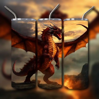 Japanese Dragon Tumbler
