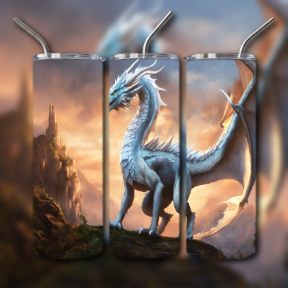 Japanese Dragon Tumbler