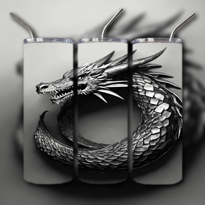 Japanese Dragon Tumbler