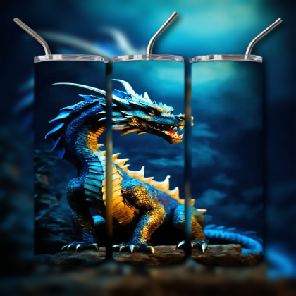 Japanese Dragon Tumbler