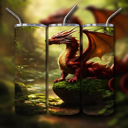 Japanese Dragon Tumbler