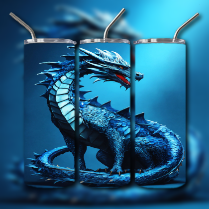 Japanese Dragon Tumbler
