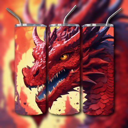 Japanese Dragon Tumbler