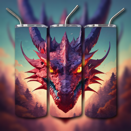 Japanese Dragon Tumbler