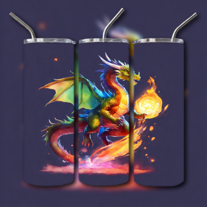 Japanese Dragon Tumbler