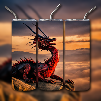 Japanese Dragon Tumbler