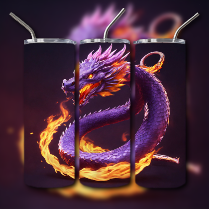 Japanese Dragon Tumbler
