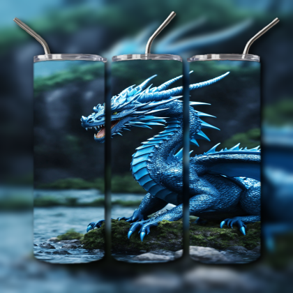 Japanese Dragon Tumbler