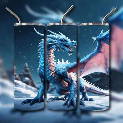 Japanese Dragon Tumbler