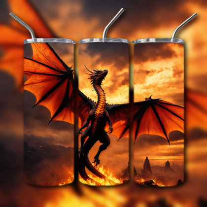 Japanese Dragon Tumbler