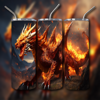 Japanese Dragon Tumbler