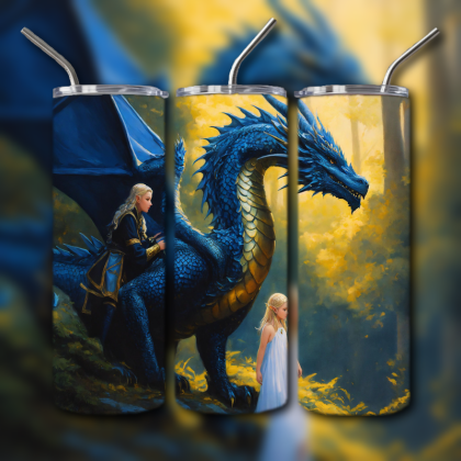 Japanese Dragon Tumbler
