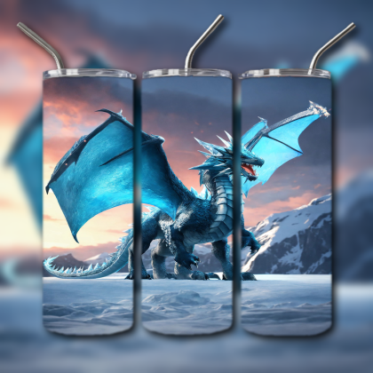 Japanese Dragon Tumbler