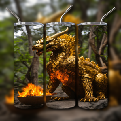 Japanese Dragon Tumbler
