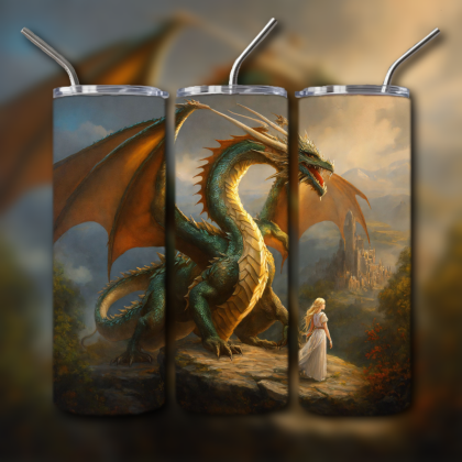 Japanese Dragon Tumbler