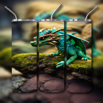 Japanese Dragon Tumbler