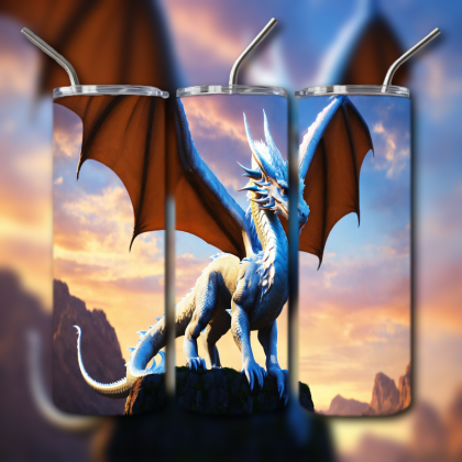 Japanese Dragon Tumbler