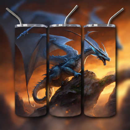 Japanese Dragon Tumbler