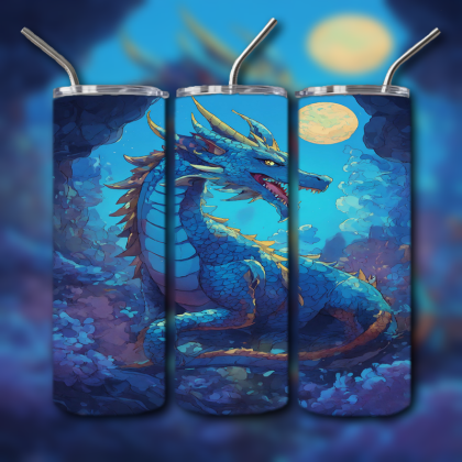Japanese Dragon Tumbler