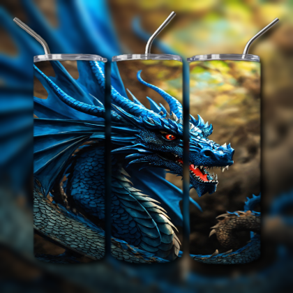 Japanese Dragon Tumbler