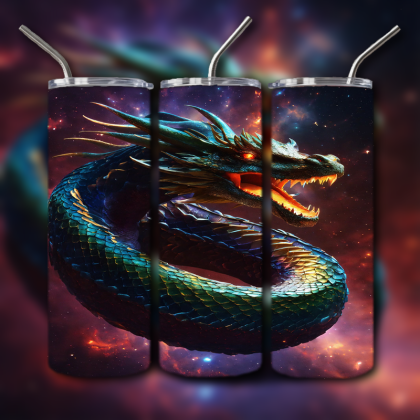 Japanese Dragon Tumbler