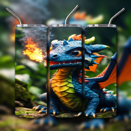 Japanese Dragon Tumbler