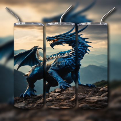 Japanese Dragon Tumbler