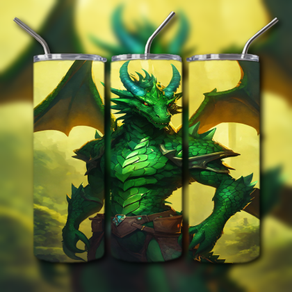 Japanese Dragon Tumbler