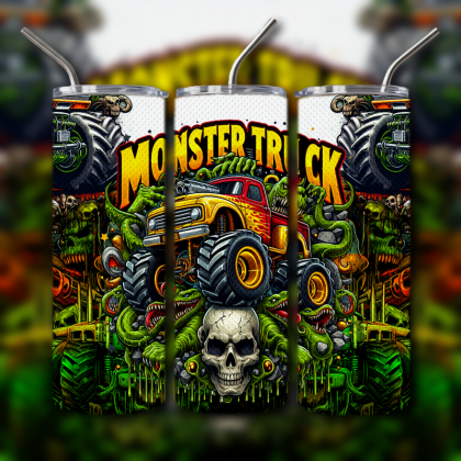 Monster Truck Tumbler