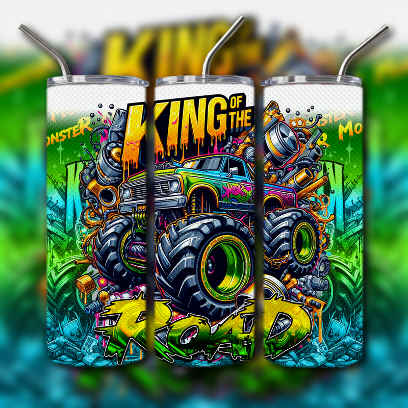 Monster Truck Tumbler