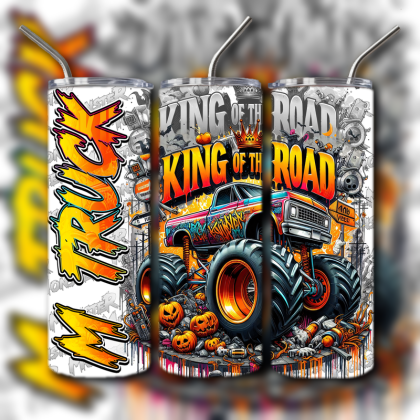 Monster Truck Tumbler