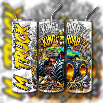 Monster Truck Tumbler