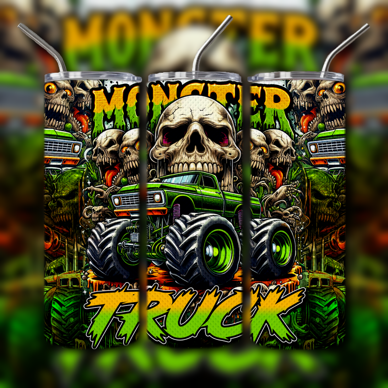 Monster Truck Tumbler