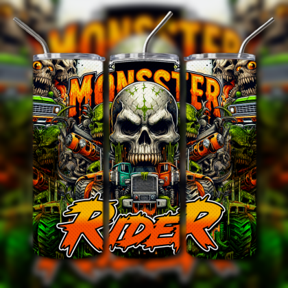 Monster Truck Tumbler