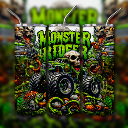 Monster Truck Tumbler
