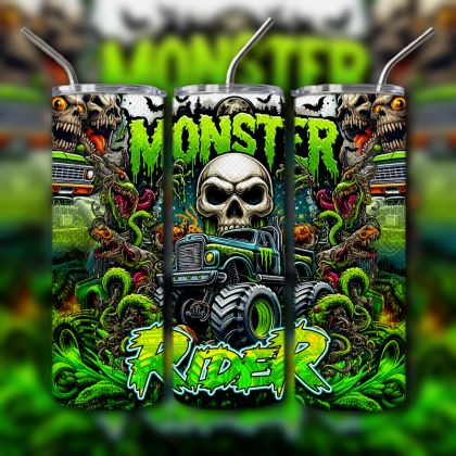 Monster Truck Tumbler