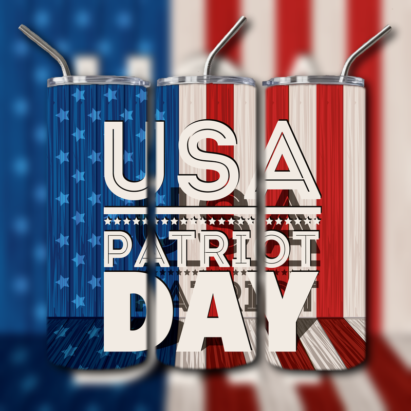 Patriotic Freedom Tumbler