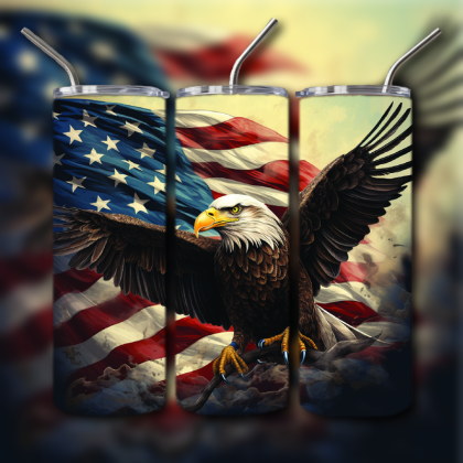 Patriotic Freedom Tumbler