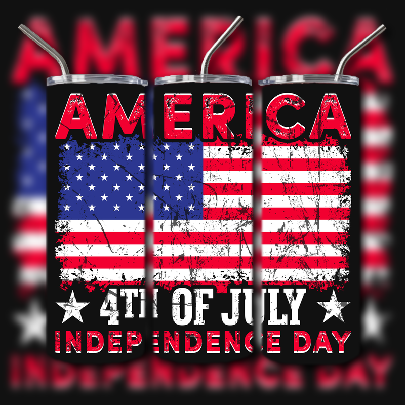 Patriotic Freedom Tumbler
