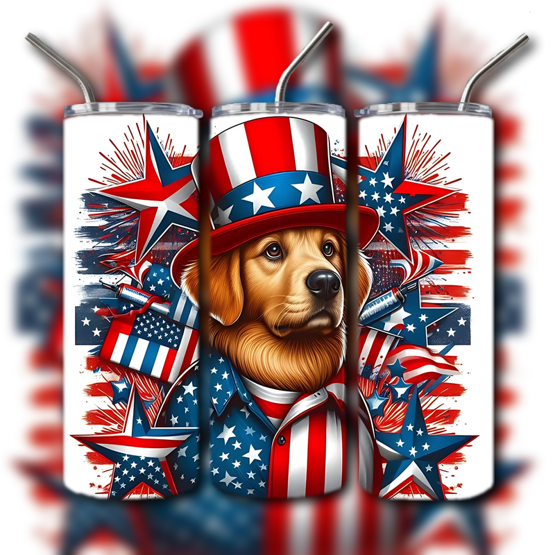Patriotic Freedom Tumbler